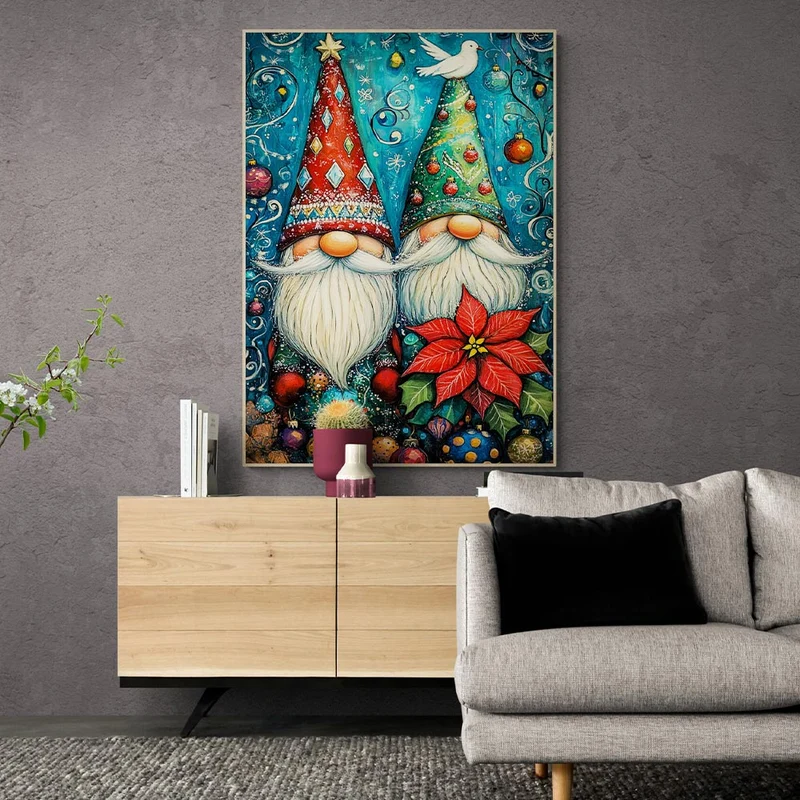 5D Diamond Painting – Die Weihnachtswichtel