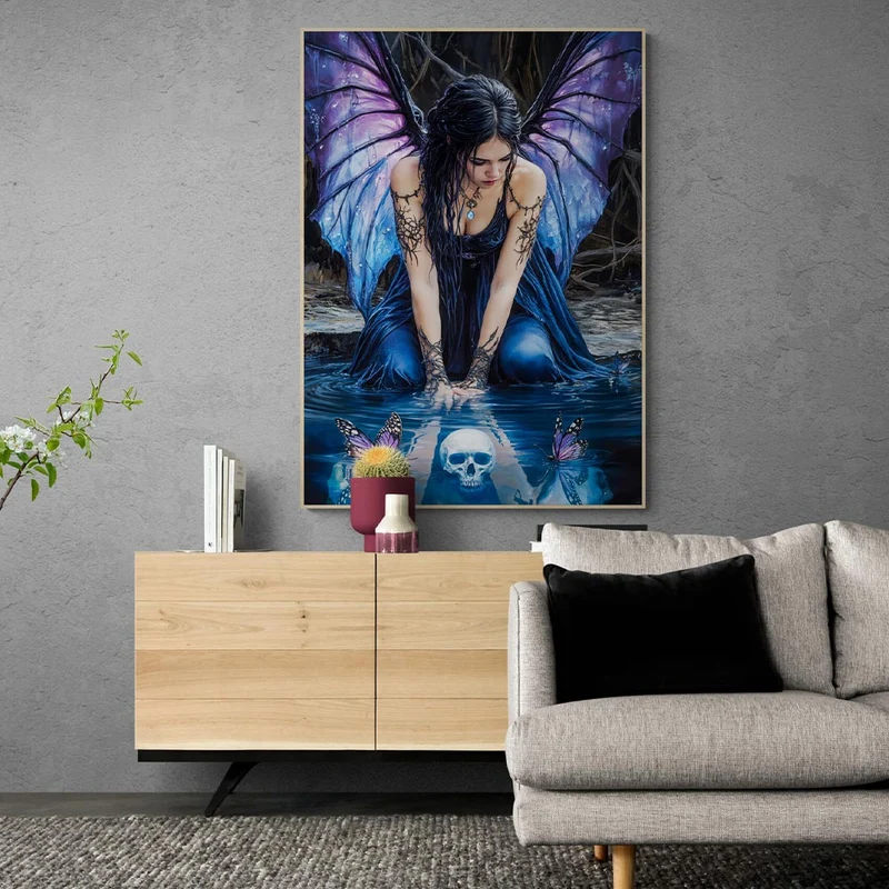 5D Diamond Painting – Die düstere Fee des Mondsees