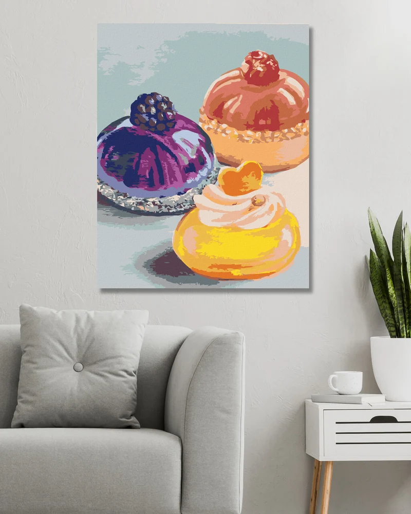 Diamond painting - DESSERTS (MYROSLAVA VOLOSCHUK)