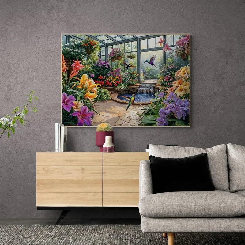 5D Diamond Painting – Das Paradies des Kolibris