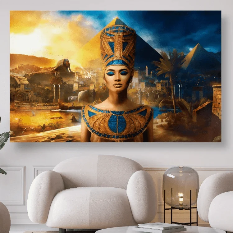 Kleopatra Pharao Ägypten - 5D DIY Diamond Painting