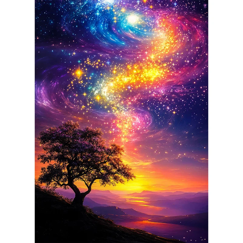 5D Diamond Painting – Der funkelnde Sternenhimmel