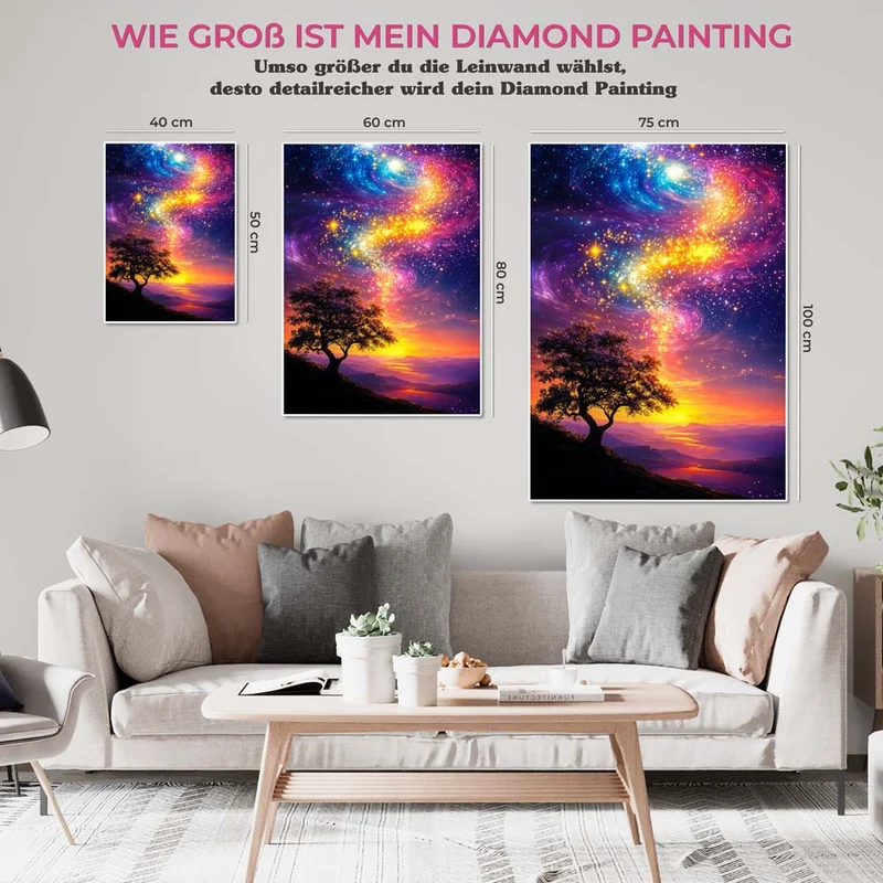5D Diamond Painting – Der funkelnde Sternenhimmel