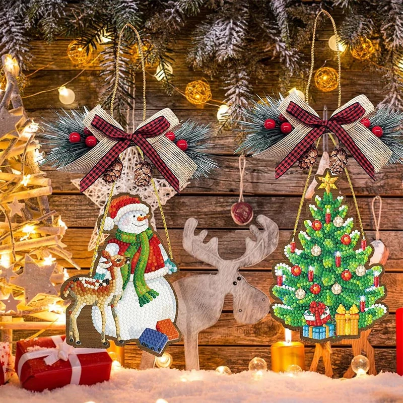 5D Diamond Painting XL Anhänger Weihnachten