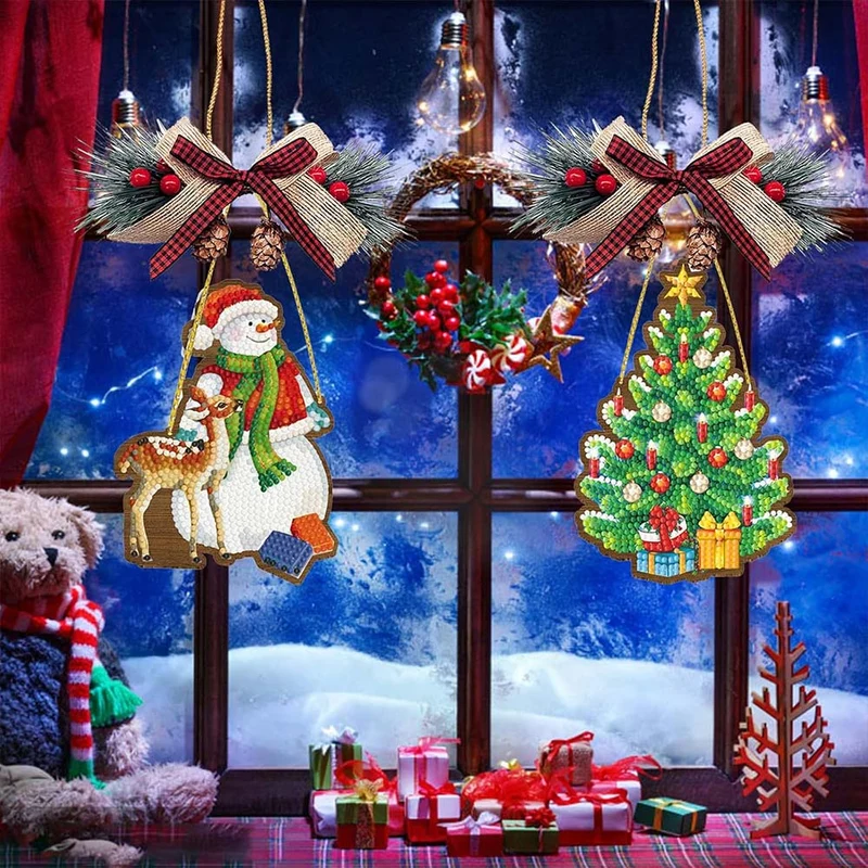 5D Diamond Painting XL Anhänger Weihnachten