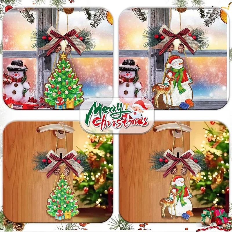 5D Diamond Painting XL Anhänger Weihnachten