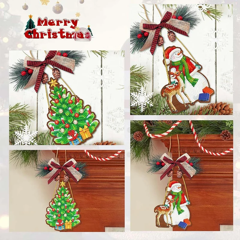 5D Diamond Painting XL Anhänger Weihnachten