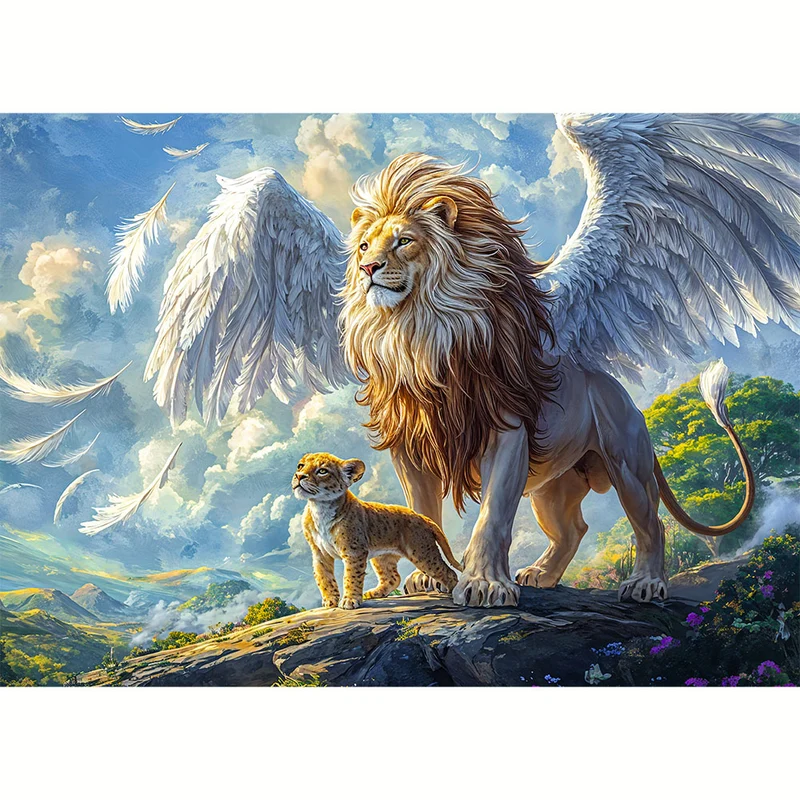 5D Diamond Painting – Himmelswächter