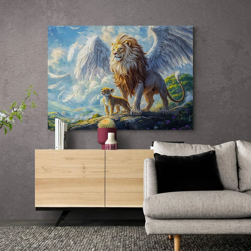 5D Diamond Painting – Himmelswächter