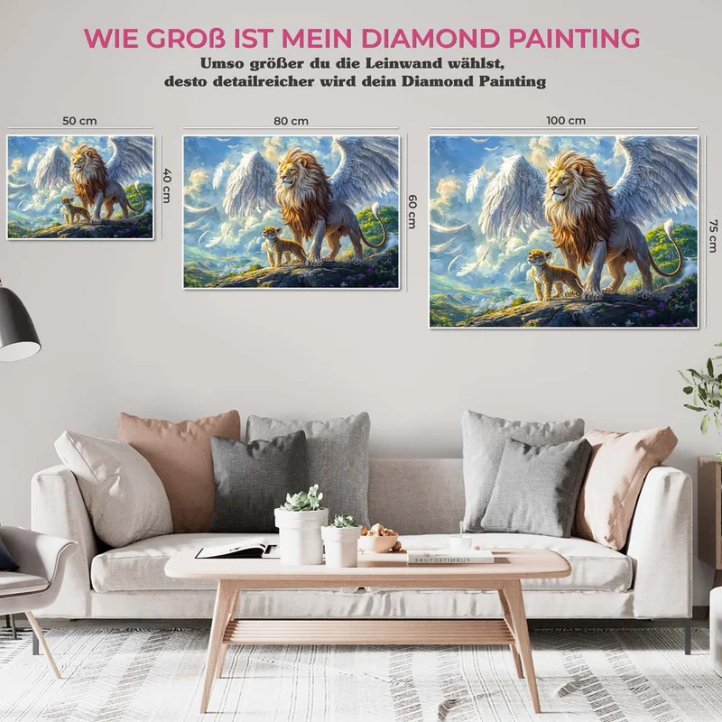 5D Diamond Painting – Himmelswächter