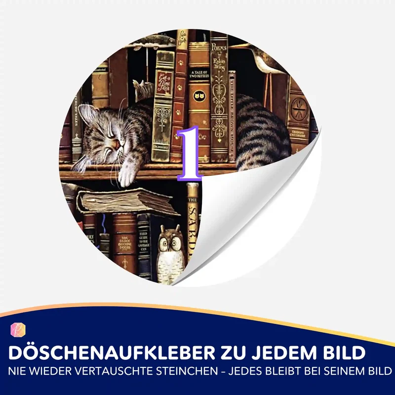 Döschenaufkleber - Chillout Cat
