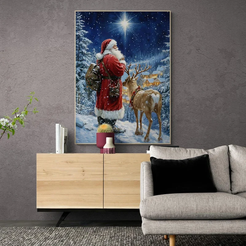 5D Diamond Painting – Der Weihnachtsstern
