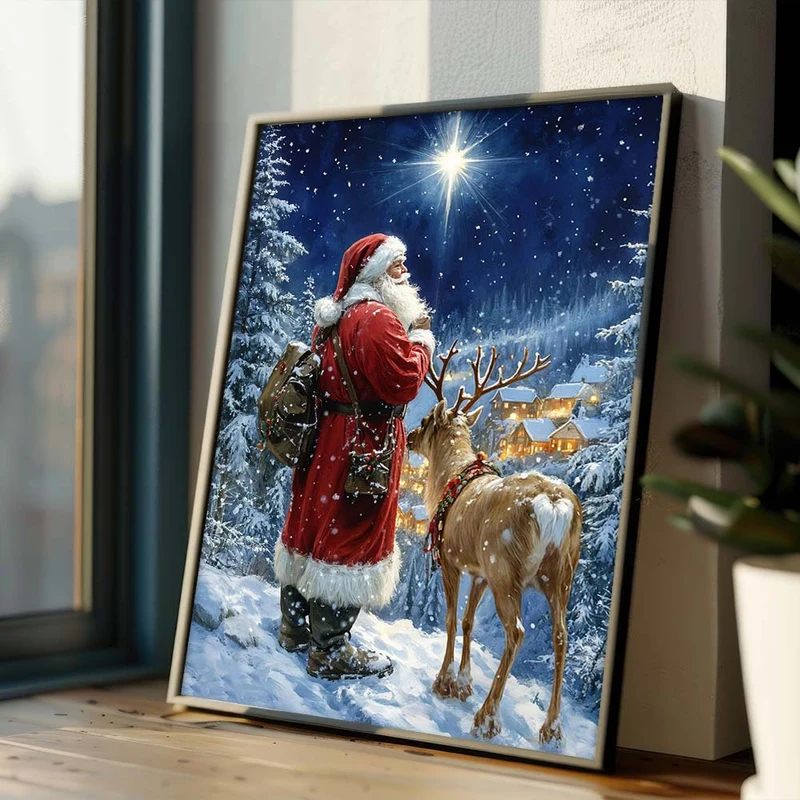 5D Diamond Painting – Der Weihnachtsstern