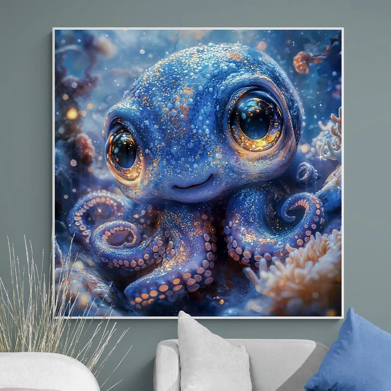5D Diamond Painting – Ozeanleuchtling
