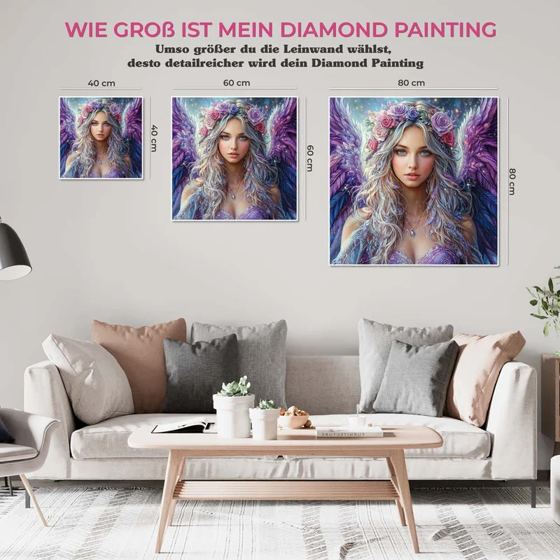 5D Diamond Painting – Himmelsengel