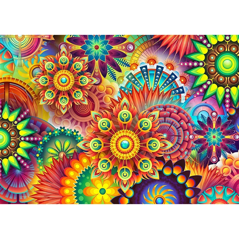 5D Diamond Painting – Mandala Blumen