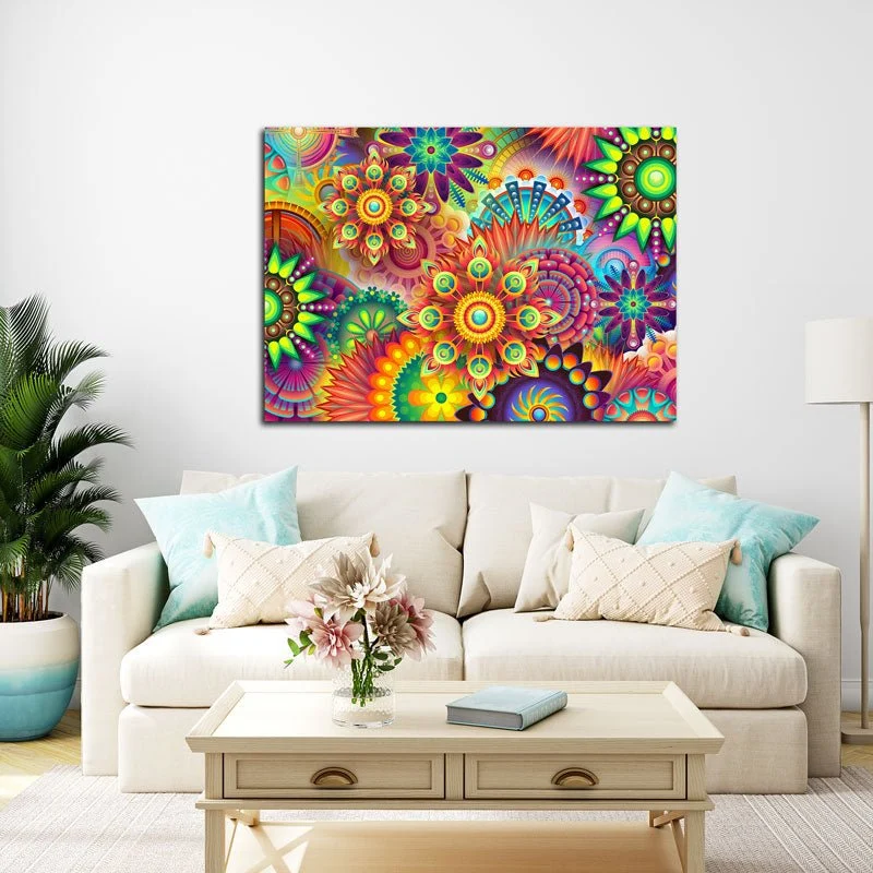 5D Diamond Painting – Mandala Blumen