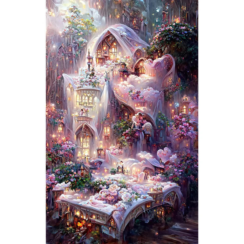 5D Diamond Painting – Märchenschloss