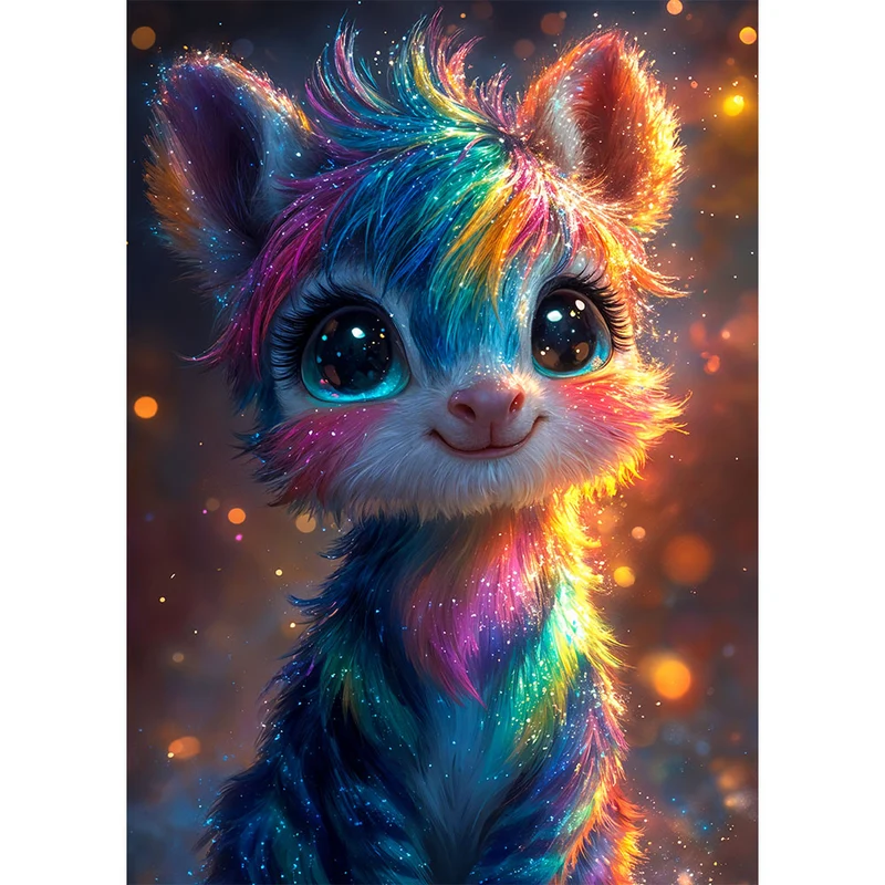 5D Diamond Painting – Regenbogen Lumino
