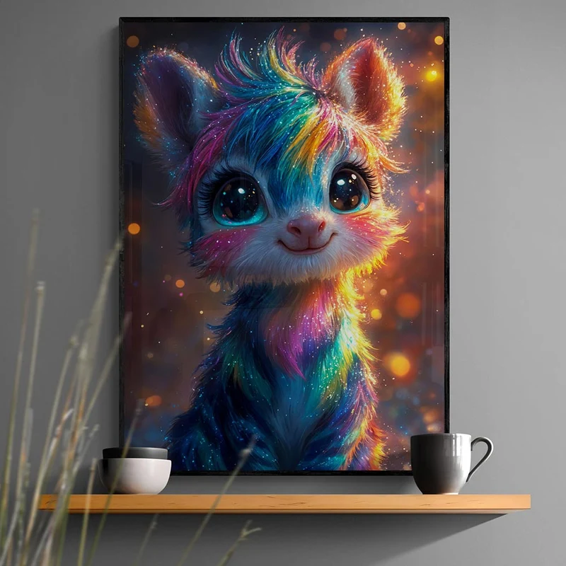 5D Diamond Painting – Regenbogen Lumino