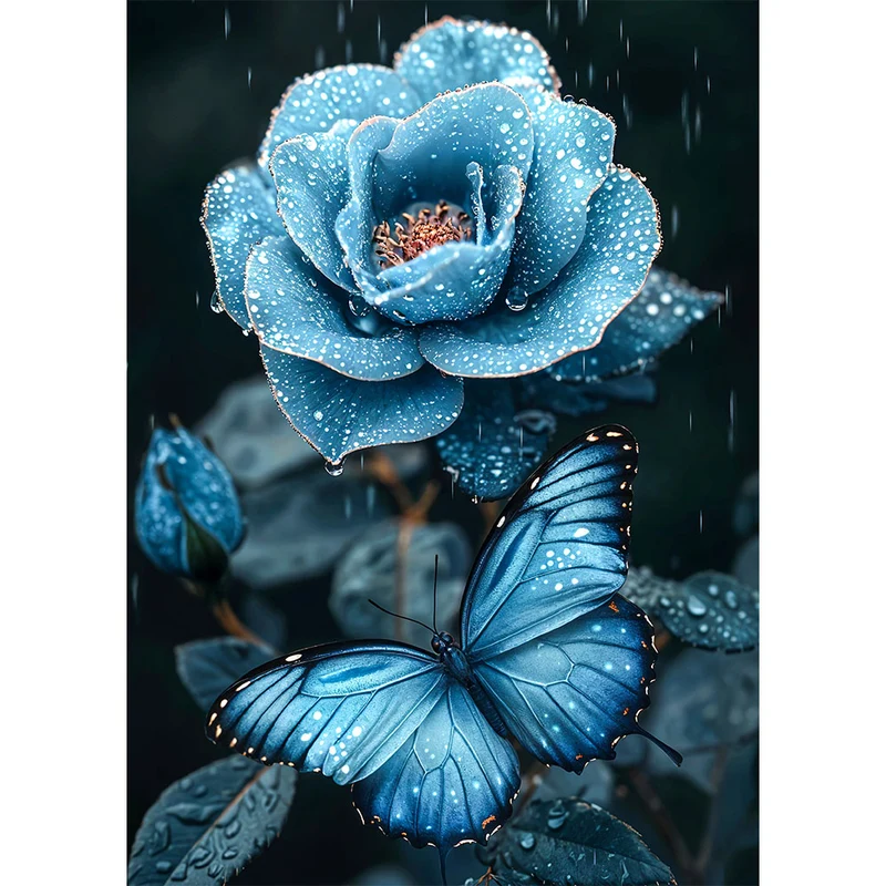 5D Diamond Painting – Regenkönigin