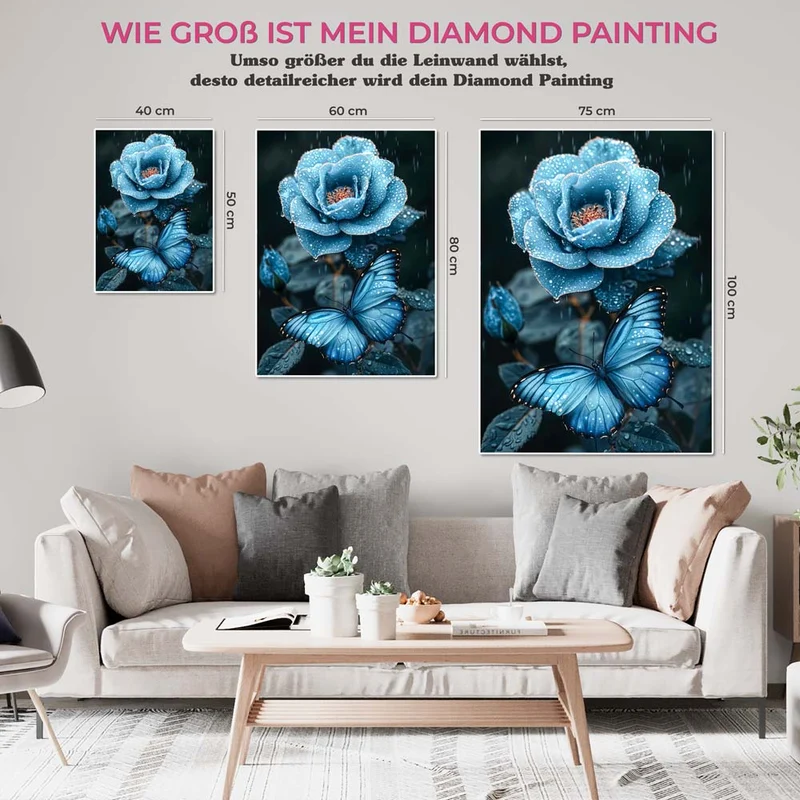 5D Diamond Painting – Regenkönigin