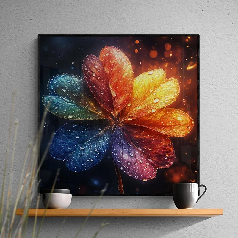 5D Diamond Painting – Regenbogentau