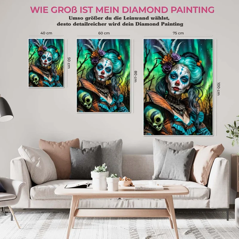 5D Diamond Painting – Mystische Maskerade
