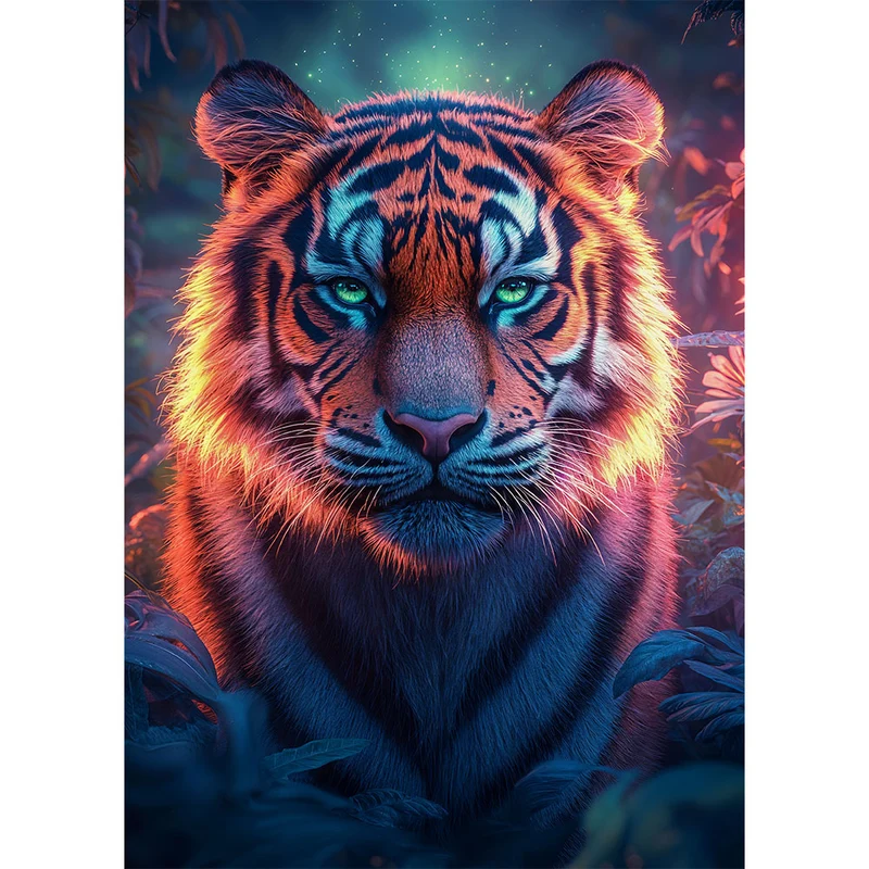 5D Diamond Painting – Majestätischer Tiger