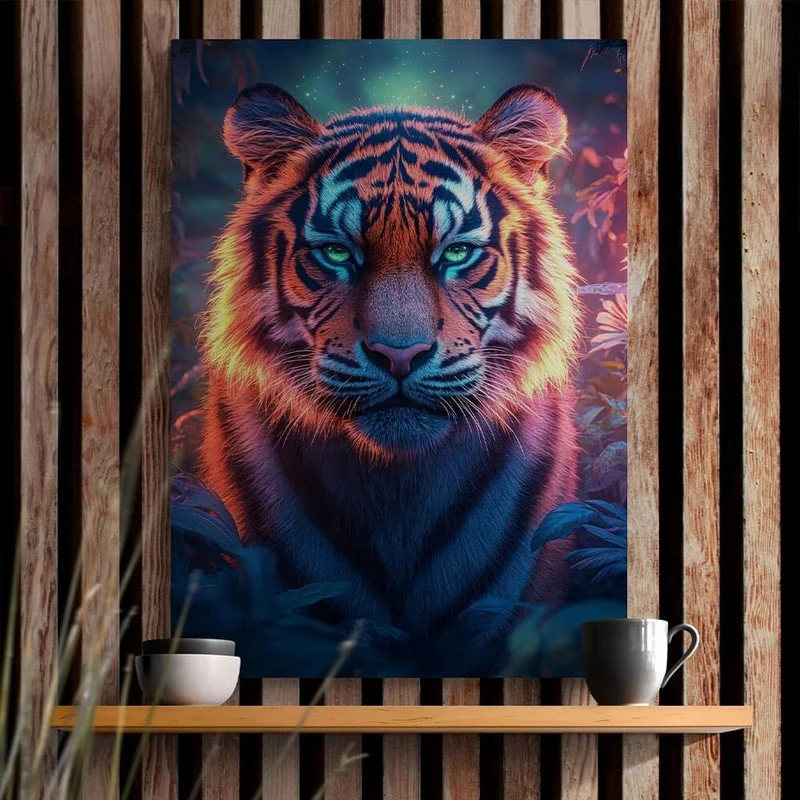 5D Diamond Painting – Majestätischer Tiger