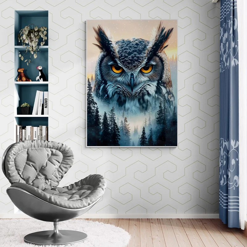 5D Diamond Painting – Wächter der Dämmerung