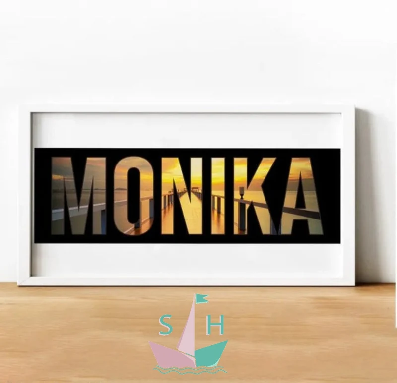 Dein Wunschname als Diamond Painting in eckig oder Strass ( rund )