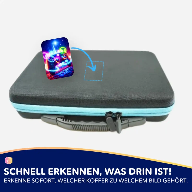 Aufkleber 5er-Set - Gamer Universum