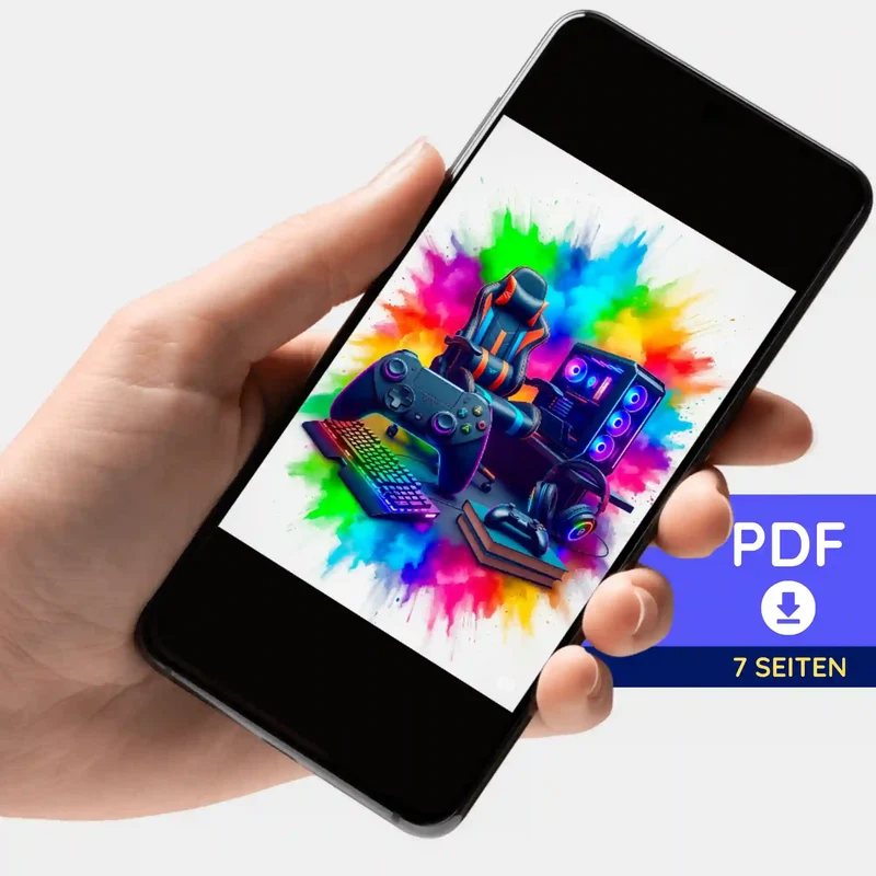 Digitale Bildmappe - Gaming Zone