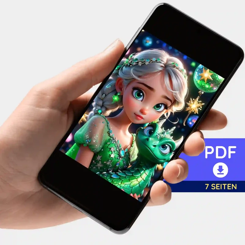 Digitale Bildmappe - Dragon Girl