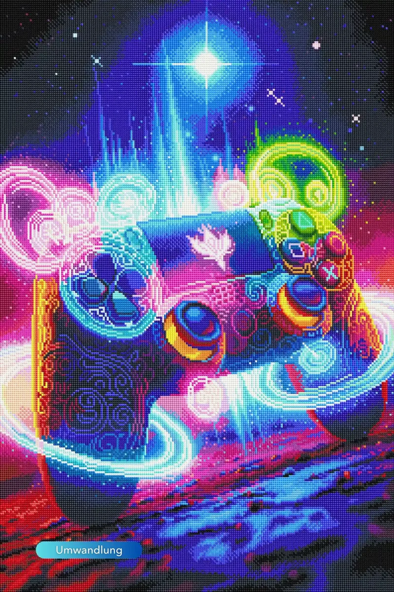 Diamond Painting - Gamer Universum