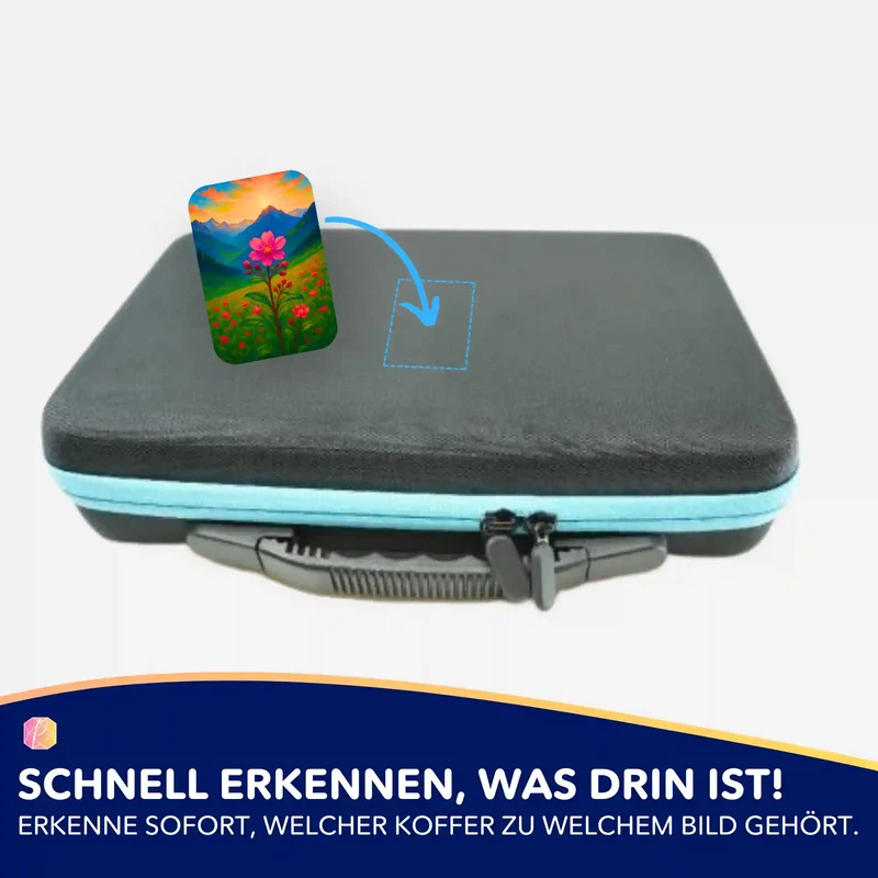 Aufkleber 5er-Set - Jennifer Special - Gebirgsblume