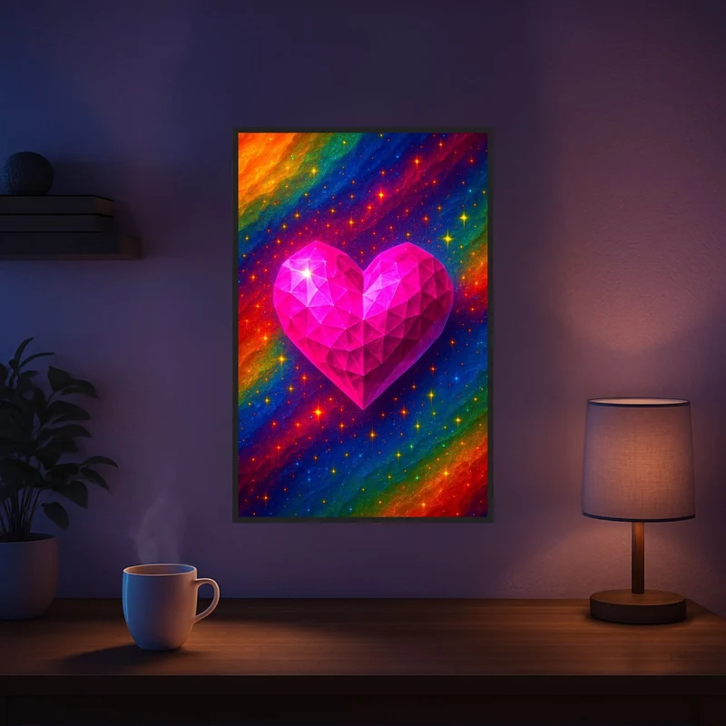Diamond Painting Jennifer Ruschinski Special - Herzkristall