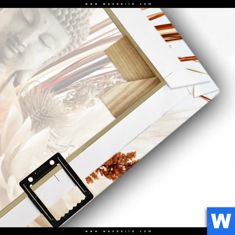 Leinwandbild | Buddha – Harmonie der Natur | Hochformat