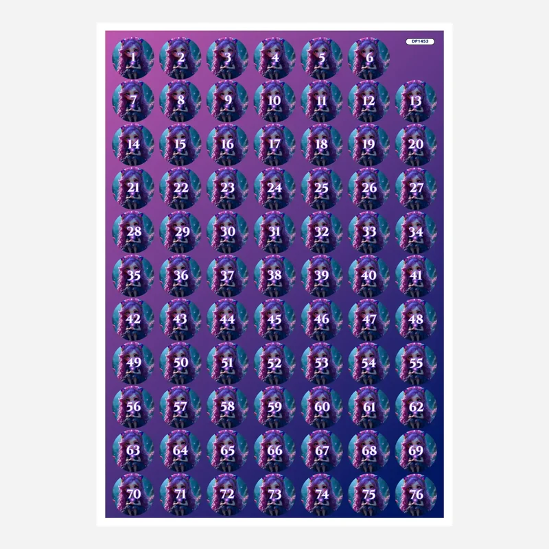 Döschenaufkleber - Little Violett