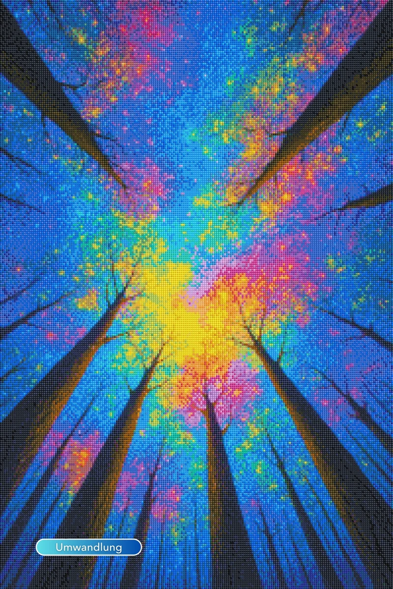 Diamond Painting Jennifer Ruschinski Special - Regenbogenwald