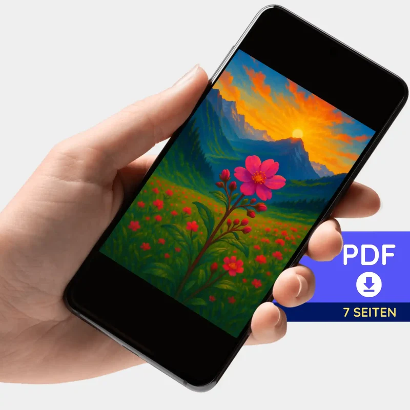 Digitale Bildmappe - Jennifer Special - Gebirgsblume