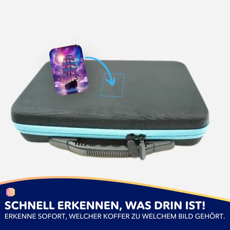 Aufkleber 5er-Set - Starlight Ocean