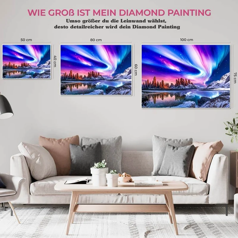 5D Diamond Painting – Aurora