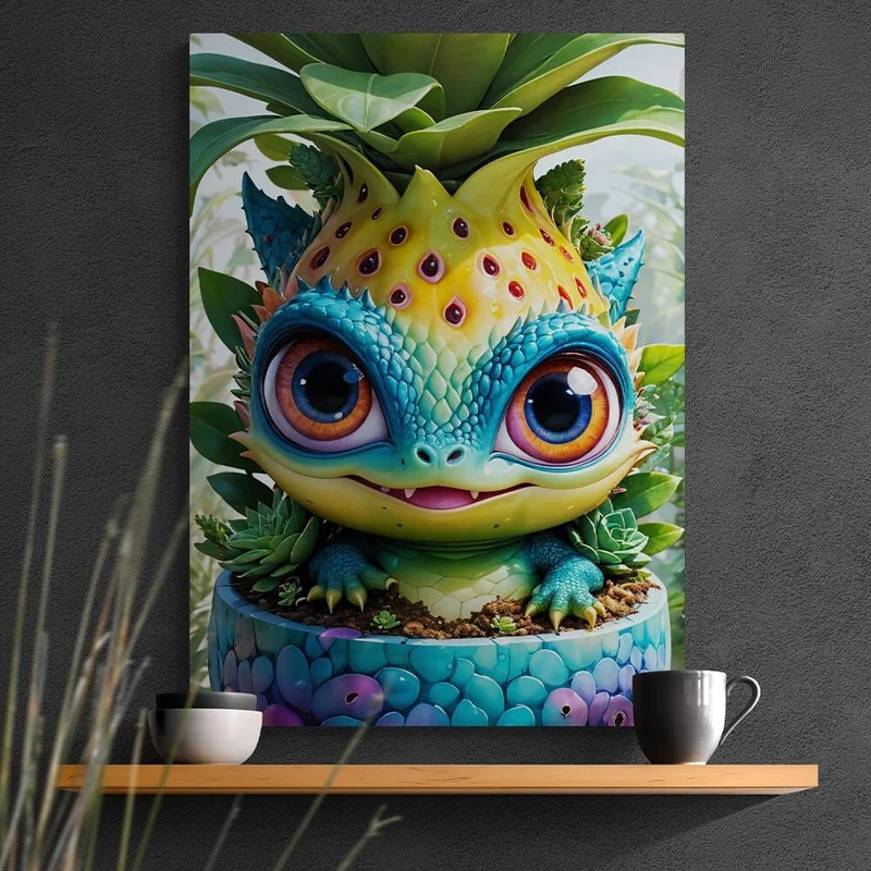 5D Diamond Painting – Tropische Überraschung