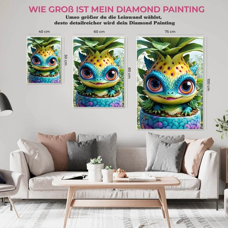 5D Diamond Painting – Tropische Überraschung