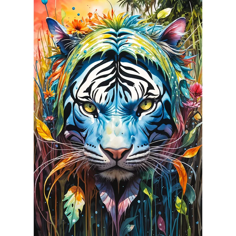 5D Diamond Painting – Verborgene Wildnis