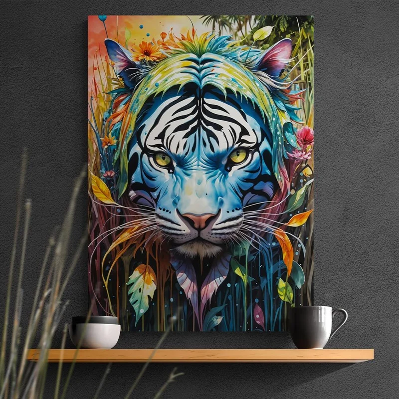 5D Diamond Painting – Verborgene Wildnis