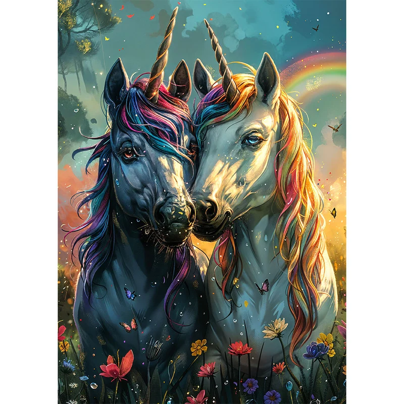 5D Diamond Painting – Majestic Unicorn Dreams
