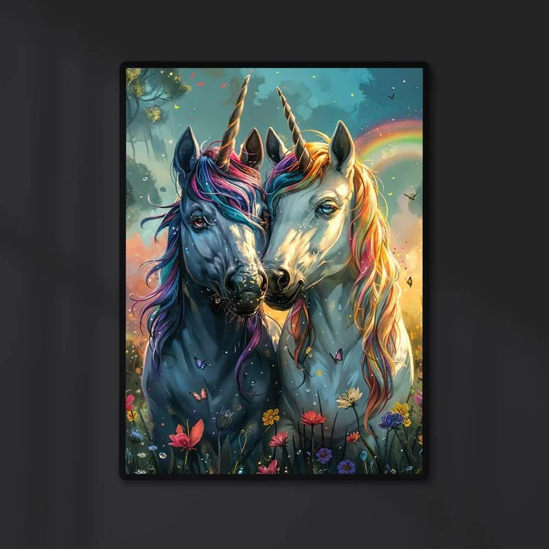5D Diamond Painting – Majestic Unicorn Dreams